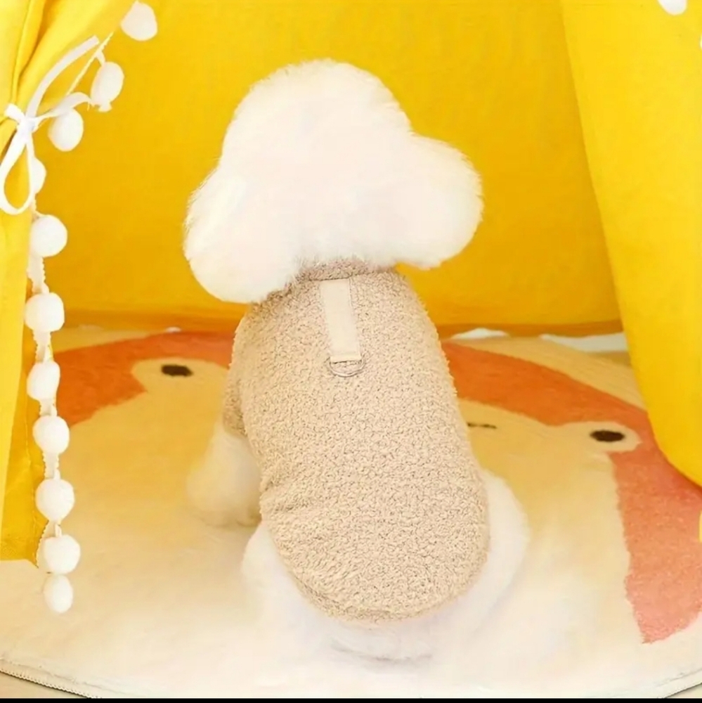Ultra-Soft Fleece Dog Sweater- M
